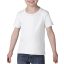 Kereknyakú rövid ujjú gyerek póló, Gildan GIP5100, White-2T (S)