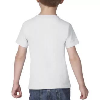   Kereknyakú rövid ujjú gyerek póló, Gildan GIP5100, White-2T (S)