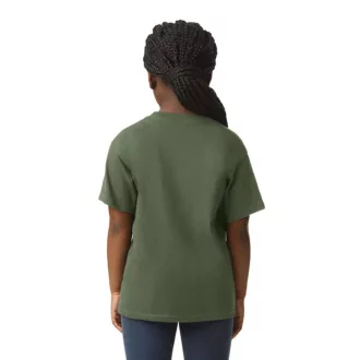   Rövid ujjú Softstyle gyerekpóló, Gildan GIB64000, Military Green-XS
