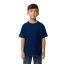 Softstyle rövid ujjú kereknyakú gyerekpóló, Gildan GIB65000, Navy-XS