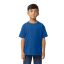 Softstyle rövid ujjú kereknyakú gyerekpóló, Gildan GIB65000, Royal-XS