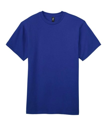 Klasszikus szabású rövid ujjú kereknyakú póló, Gildan GIH000, Deep Royal-4XL