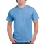 Klasszikus szabású rövid ujjú kereknyakú póló, Gildan GIH000, Flo Blue-3XL