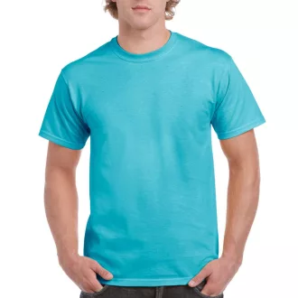   Klasszikus szabású rövid ujjú kereknyakú póló, Gildan GIH000, Lagoon Blue-S