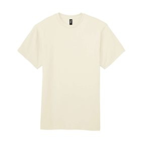   Klasszikus szabású rövid ujjú kereknyakú póló, Gildan GIH000, Off White-S