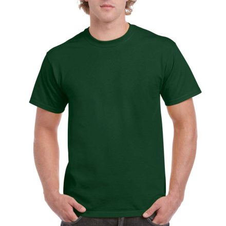 Klasszikus szabású rövid ujjú kereknyakú póló, Gildan GIH000, Sport Dark Green-S