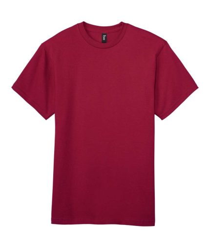 Klasszikus szabású rövid ujjú kereknyakú póló, Gildan GIH000, Scarlet Red-S