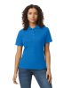 Galléros rövid ujjú karcsusított női póló, Gildan GIL64800-B3, Royal-2XL