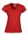 Gildan GIL64V00-EX rövid ujjú V-nyakú softstyle Női póló Red-XL