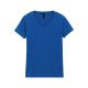 Gildan GIL64V00-EX  rövid ujjú V-nyakú softstyle Női póló Royal-2XL