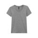 Gildan GIL64V00-EX  rövid ujjú V-nyakú softstyle Női póló RS Sport Grey-2XL