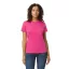 Softstyle kereknyakú rövid ujjú női póló, Gildan GIL65000, Heliconia-2XL