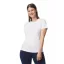 Softstyle kereknyakú rövid ujjú női póló, Gildan GIL65000, White-S