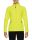 Karcsúsított cipzáras női polár pulóver, Gildan GILPF800, Safety Green-2XL