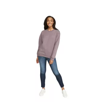 Környakú uniszex pulóver, Gildan GISF000, Paragon-S
