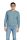 Környakú uniszex pulóver, Gildan GISF000, Stone Blue-S