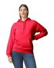 Softstyle kapucnis pulóver kenguruzsebbel, Gildan GISF500, Red-4XL