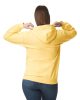 Softstyle kapucnis pulóver kenguruzsebbel, Gildan GISF500, Yellow Haze-4XL