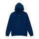 Gildan Softstlye Midweight cipzáros - kapucnis pulóver GISF600, Navy-2XL