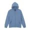 Gildan Softstlye Midweight cipzáros - kapucnis pulóver GISF600, Stone Blue-3XL