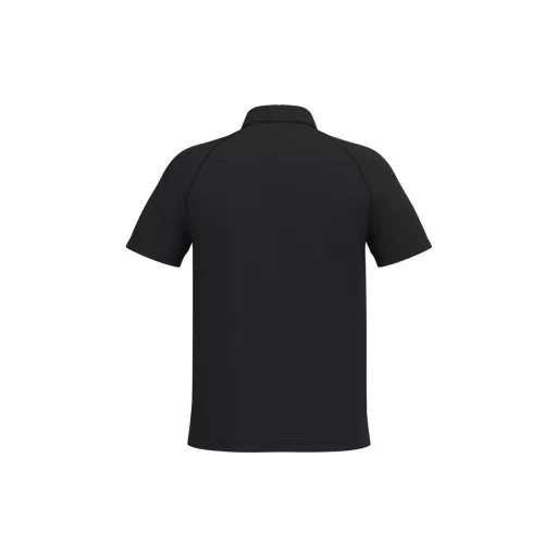 IB200 galléros férfi sportpóló, Ideal Black-3XL