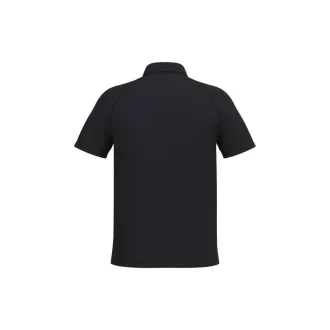 IB200 galléros férfi sportpóló, Ideal Black-XS