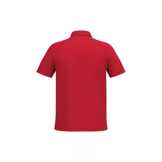 IB200 galléros férfi sportpóló, Ideal Red-XS