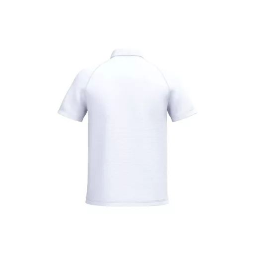 IB200 galléros férfi sportpóló, Ideal White-3XL