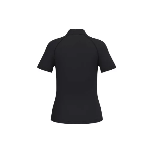 IB201 Női galléros sportpóló, Ideal Black-M