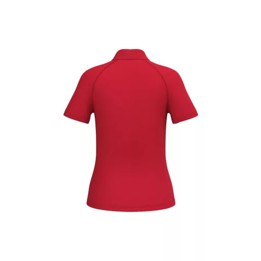 IB201 Női galléros sportpóló, Ideal Red-M