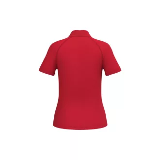 IB201 Női galléros sportpóló, Ideal Red-XS
