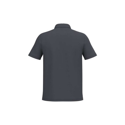 IB295 férfi galléros pamut piké póló, Ideal Dark Grey-L