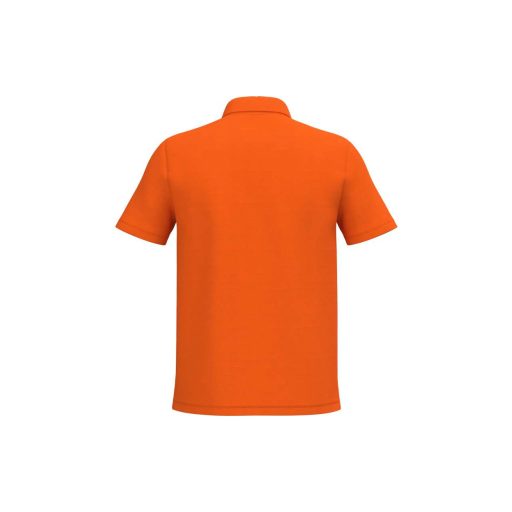 IB295 férfi galléros pamut piké póló, Ideal Orange-2XL