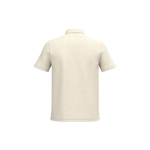 IB295 férfi galléros pamut piké póló, Ideal Raw Natural-S