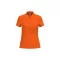 IB296 Női galléros pamut piké póló, Ideal Orange-M
