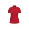 IB296 Női galléros pamut piké póló, Ideal Red-L