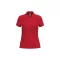 IB296 Női galléros pamut piké póló, Ideal Red-M