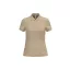 IB296 Női galléros pamut piké póló, Ideal Sand-L