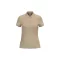 IB296 Női galléros pamut piké póló, Ideal Sand-XL