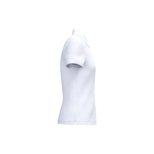 IB296 Női galléros pamut piké póló, Ideal White-2XL