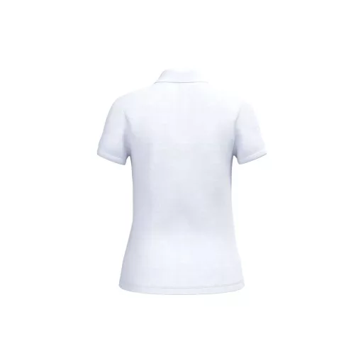 IB296 Női galléros pamut piké póló, Ideal White-M