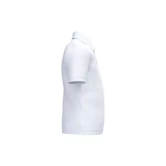 IB297 Gyerek galléros pamut piké póló, Ideal White-4/6
