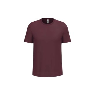   IB310 Ideal 150 körkötött férfi pamut póló, Ideal Burgundy-XS