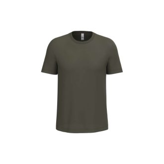   IB310 Ideal 150 körkötött férfi pamut póló, Ideal Urban Khaki-XS