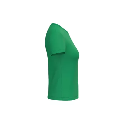 IB311 Ideal 150 egyenes szabású Női pamut póló, Ideal Kelly Green-XL