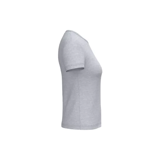 IB311 Ideal 150 egyenes szabású Női pamut póló, Ideal Oxford Grey-2XL