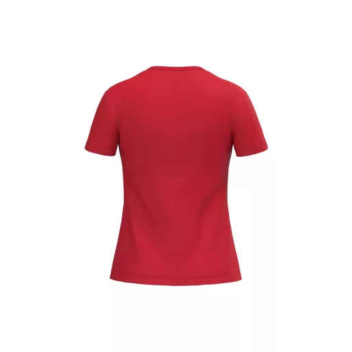 IB311 Ideal 150 egyenes szabású Női pamut póló, Ideal Red-XS