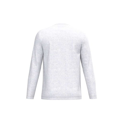 IB313 Unisex Ideal 150 hosszú ujjú pamut póló, Ideal Ash Heather-S