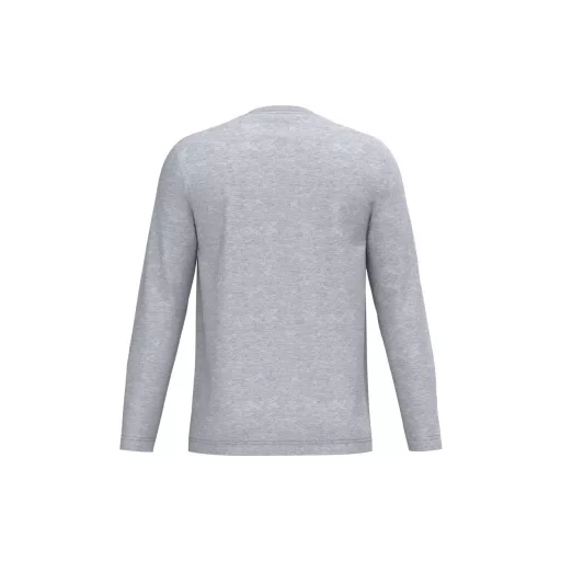 IB313 Unisex Ideal 150 hosszú ujjú pamut póló, Ideal Oxford Grey-M