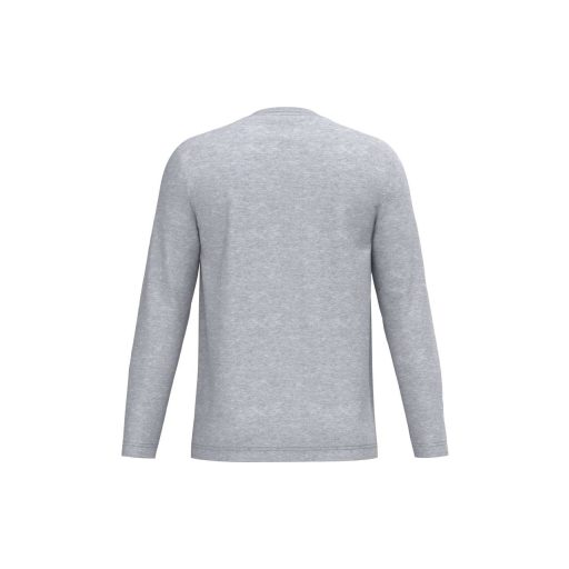 IB313 Unisex Ideal 150 hosszú ujjú pamut póló, Ideal Oxford Grey-S
